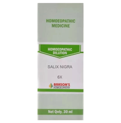 Bakson's Homeopathy Salix Nigra Dilution 6X - Classic Derma