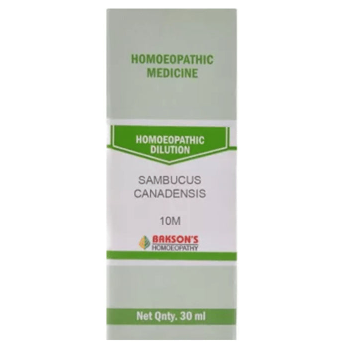 Bakson's Homeopathy Sambucus Canadensis Dilution 10M - Classic Derma