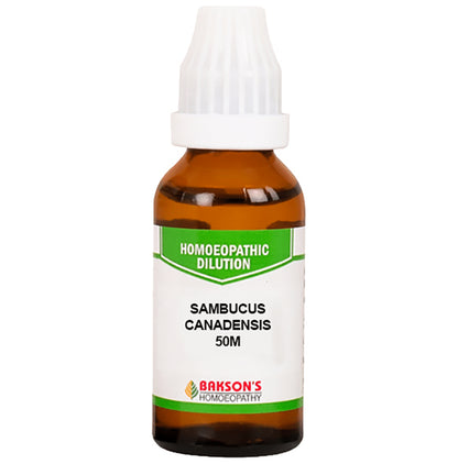 Bakson's Homeopathy Sambucus Canadensis Dilution 50M