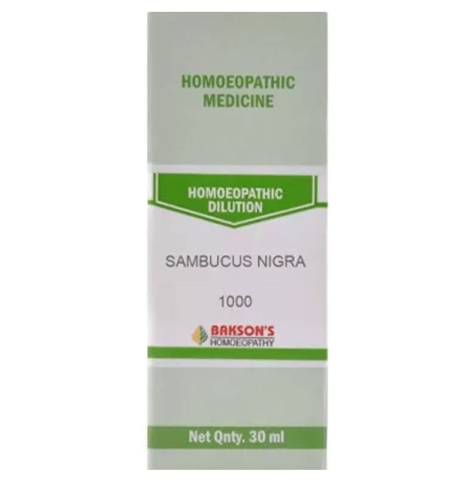 Bakson's Homeopathy Sambucus Nigra Dilution 1000 CH - Classic Derma