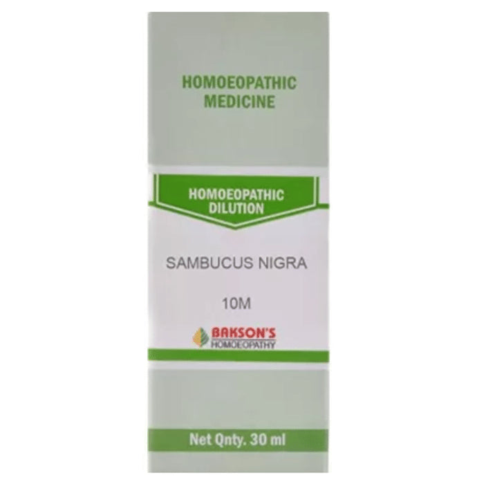 Bakson's Homeopathy Sambucus Nigra Dilution 10M - Classic Derma
