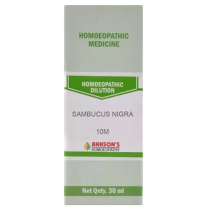 Bakson's Homeopathy Sambucus Nigra Dilution 10M - Classic Derma