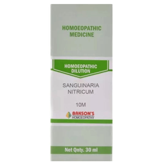 Bakson's Homeopathy Sanguinaria Nitricum Dilution 10M - Classic Derma