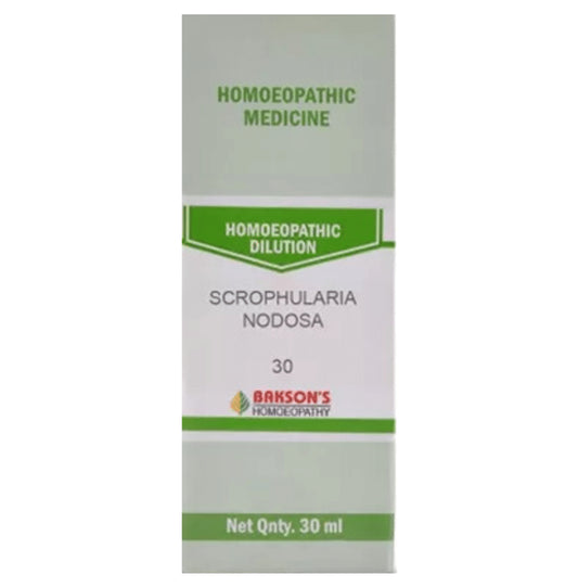 Bakson's Homeopathy Scrophularia Nodosa Dilution 30 - Classic Derma