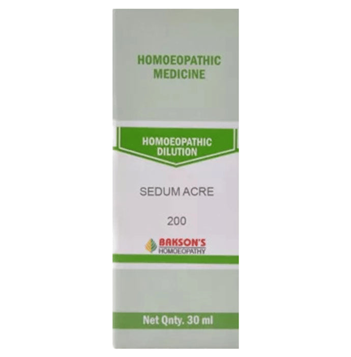 Bakson's Homeopathy Sedum Acre Dilution 200 - Classic Derma