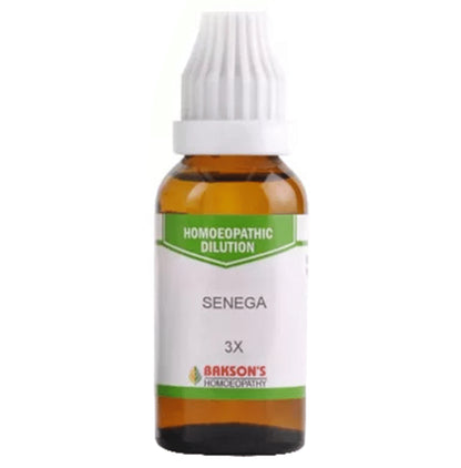 Bakson's Homeopathy Senega Dilution 3X
