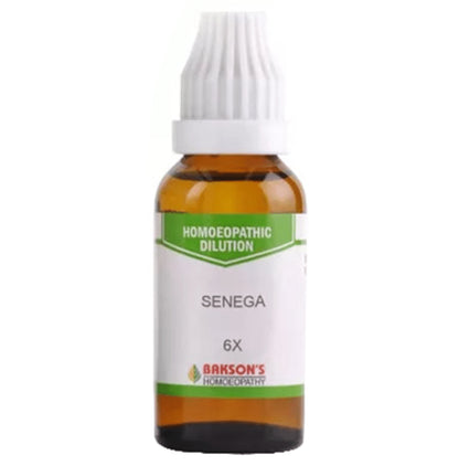 Bakson's Homeopathy Senega Dilution 6X