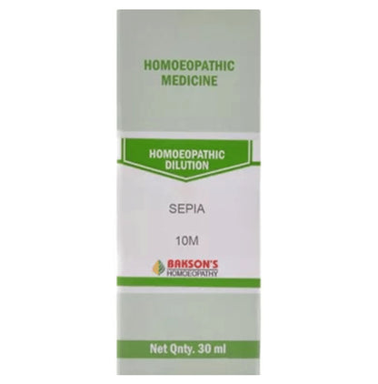 Bakson's Homeopathy Sepia Dilution 10M - Classic Derma