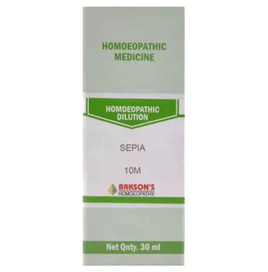Bakson's Homeopathy Sepia Dilution 10M - Classic Derma