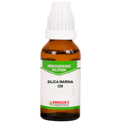 Bakson's Homeopathy Silica Marina Dilution CM