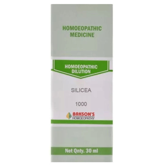 Bakson's Homeopathy Silicea Dilution 1000 CH - Classic Derma