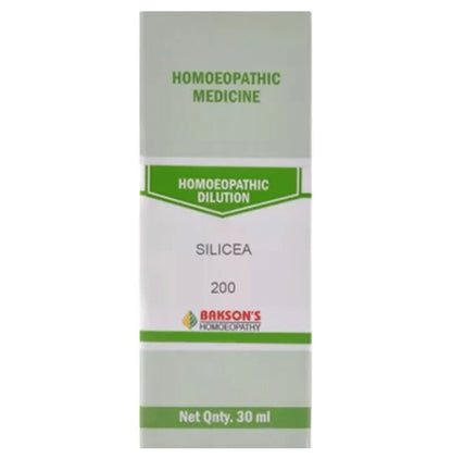 Bakson's Homeopathy Silicea Dilution 200 - Classic Derma