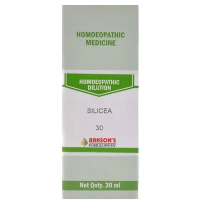 Bakson's Homeopathy Silicea Dilution 30 - Classic Derma