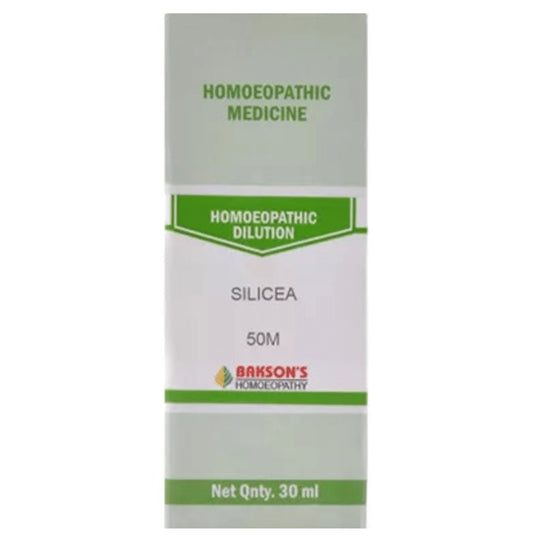 Bakson's Homeopathy Silicea Dilution 50M - Classic Derma