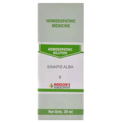 Bakson's Homeopathy Sinapis Alba Dilution 6 CH - Classic Derma