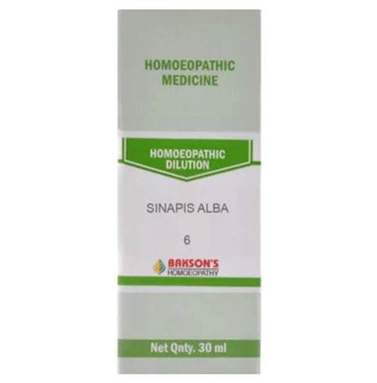 Bakson's Homeopathy Sinapis Alba Dilution 6 CH - Classic Derma