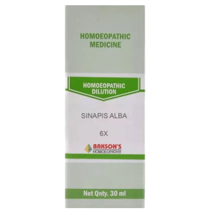 Bakson's Homeopathy Sinapis Alba Dilution 6X - Classic Derma