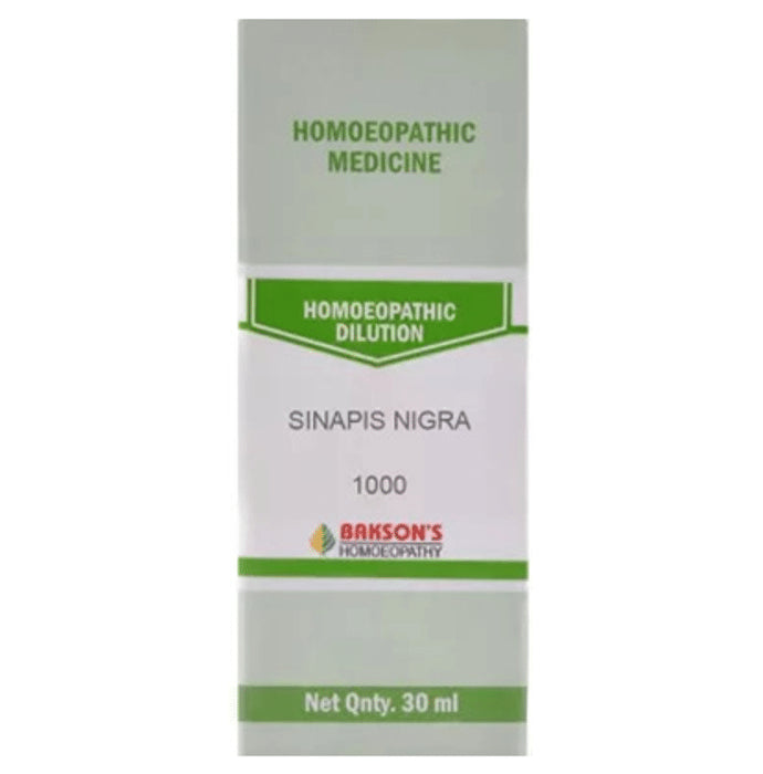 Bakson's Homeopathy Sinapis Nigra Dilution 1000 CH - Classic Derma