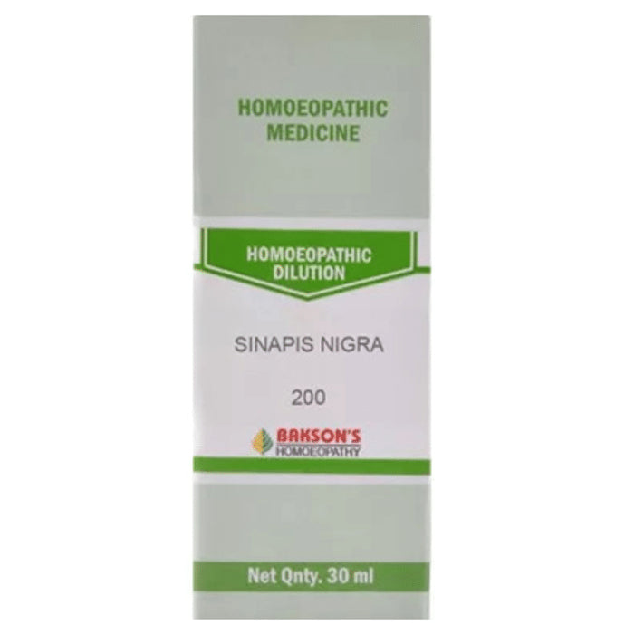 Bakson's Homeopathy Sinapis Nigra Dilution 200 - Classic Derma
