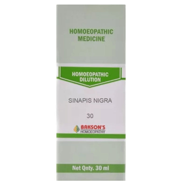 Bakson's Homeopathy Sinapis Nigra Dilution 30 - Classic Derma