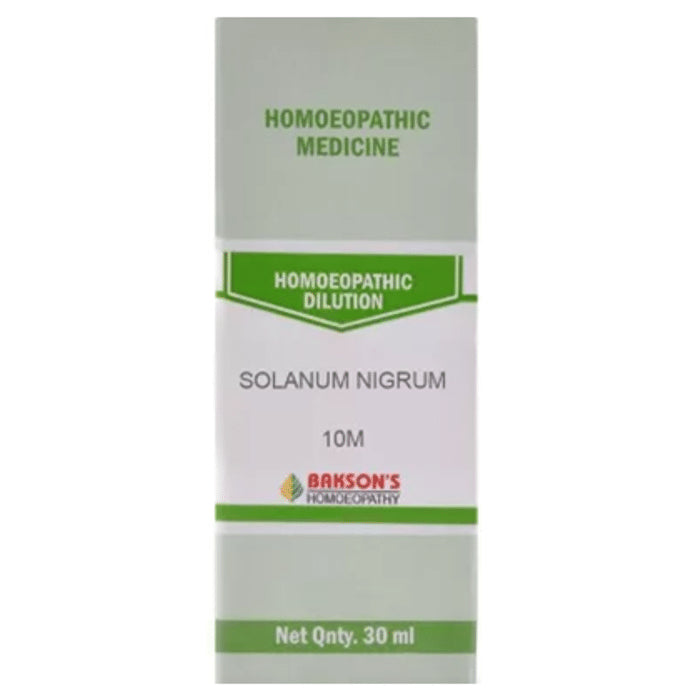 Bakson's Homeopathy Solanum Nigrum Dilution 10M - Classic Derma