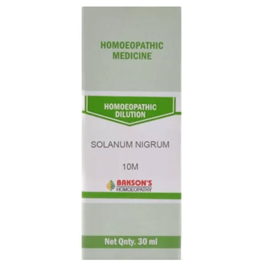 Bakson's Homeopathy Solanum Nigrum Dilution 10M - Classic Derma