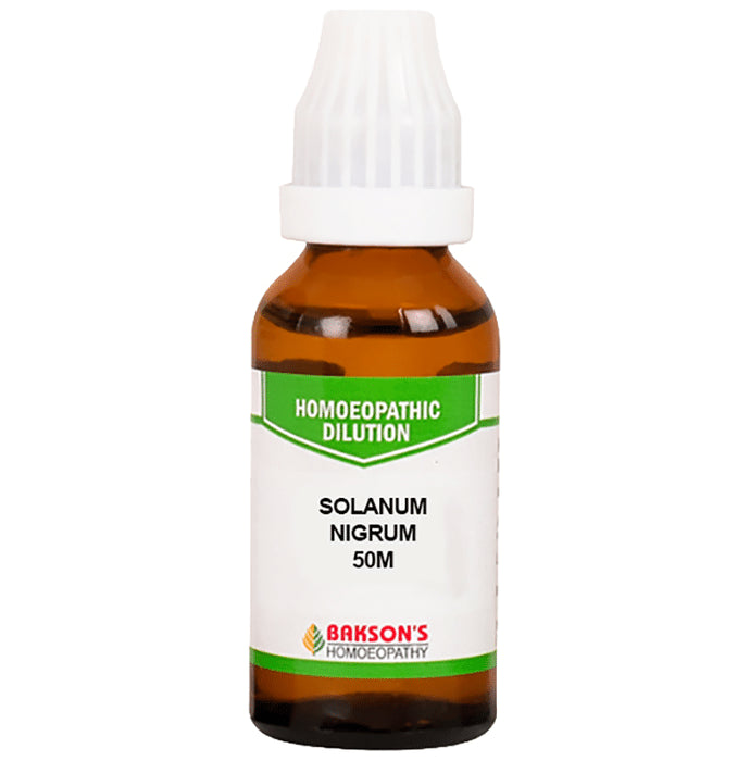 Bakson's Homeopathy Solanum Nigrum Dilution 50M