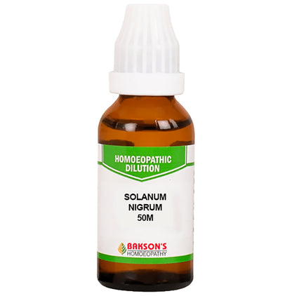 Bakson's Homeopathy Solanum Nigrum Dilution 50M