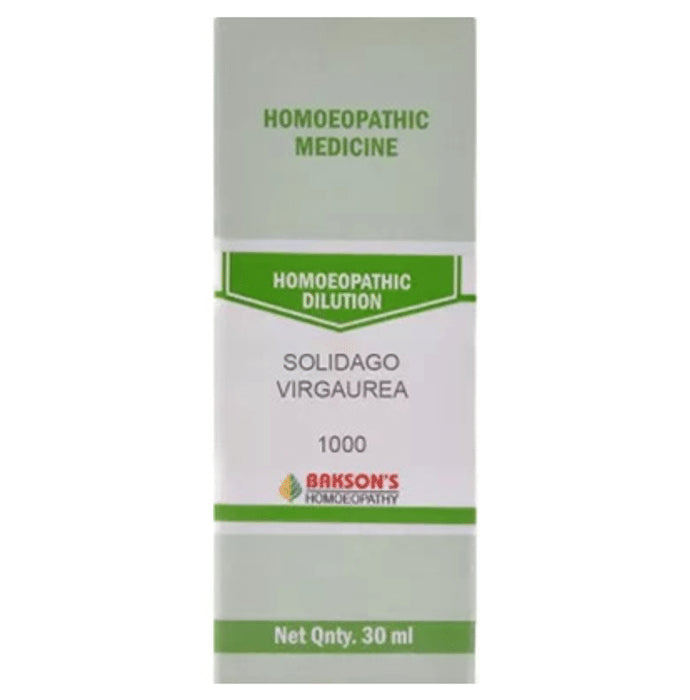 Bakson's Homeopathy Solidago Virgaurea Dilution 1000 CH - Classic Derma