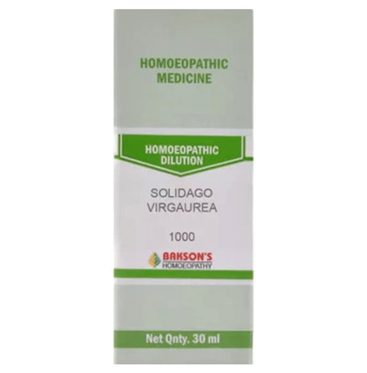 Bakson's Homeopathy Solidago Virgaurea Dilution 1000 CH - Classic Derma