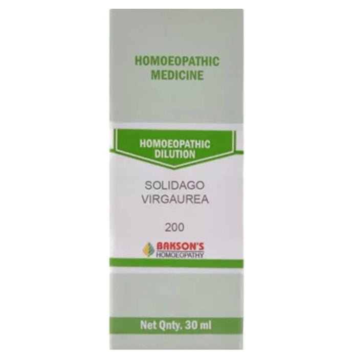 Bakson's Homeopathy Solidago Virgaurea Dilution 200 - Classic Derma