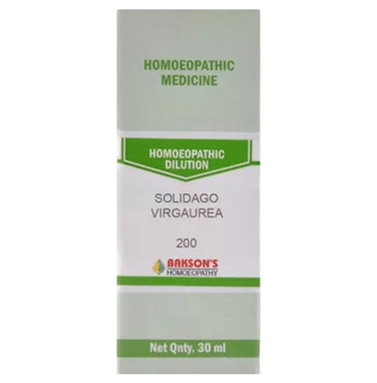 Bakson's Homeopathy Solidago Virgaurea Dilution 200 - Classic Derma