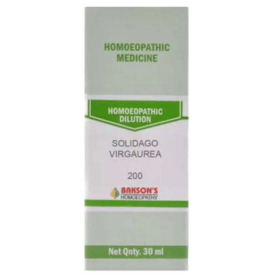 Bakson's Homeopathy Solidago Virgaurea Dilution 200 - Classic Derma