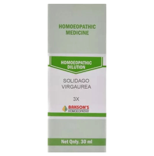 Bakson's Homeopathy Solidago Virgaurea Dilution 3X - Classic Derma