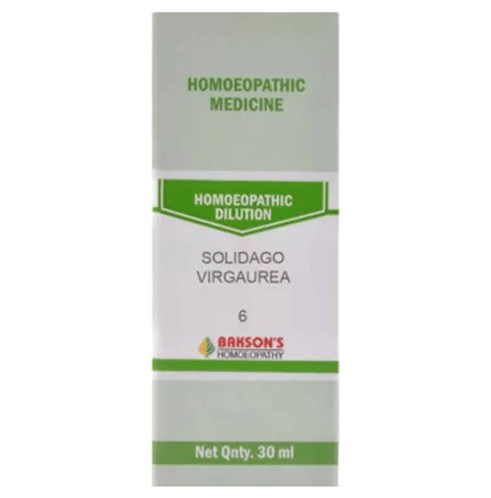 Bakson's Homeopathy Solidago Virgaurea Dilution 6 CH - Classic Derma