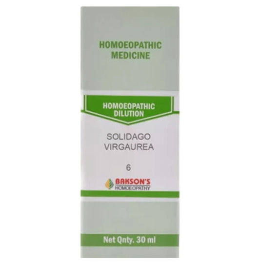 Bakson's Homeopathy Solidago Virgaurea Dilution 6 CH - Classic Derma