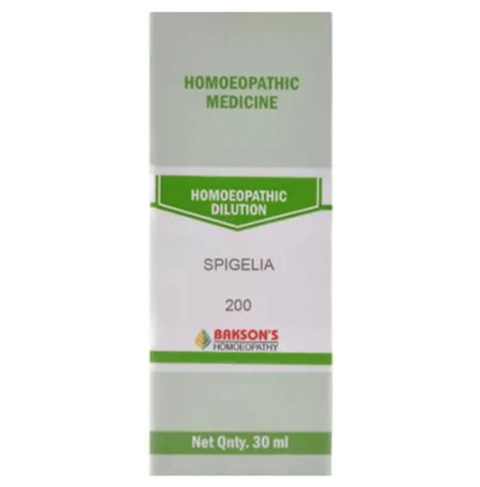 Bakson's Homeopathy Spigelia Dilution 200 - Classic Derma