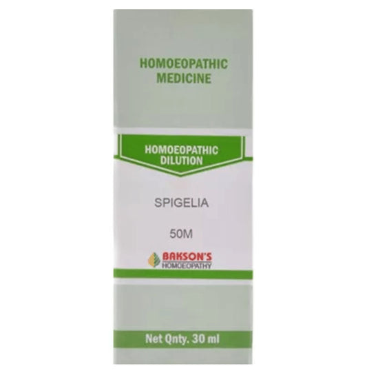 Bakson's Homeopathy Spigelia Dilution 50M - Classic Derma