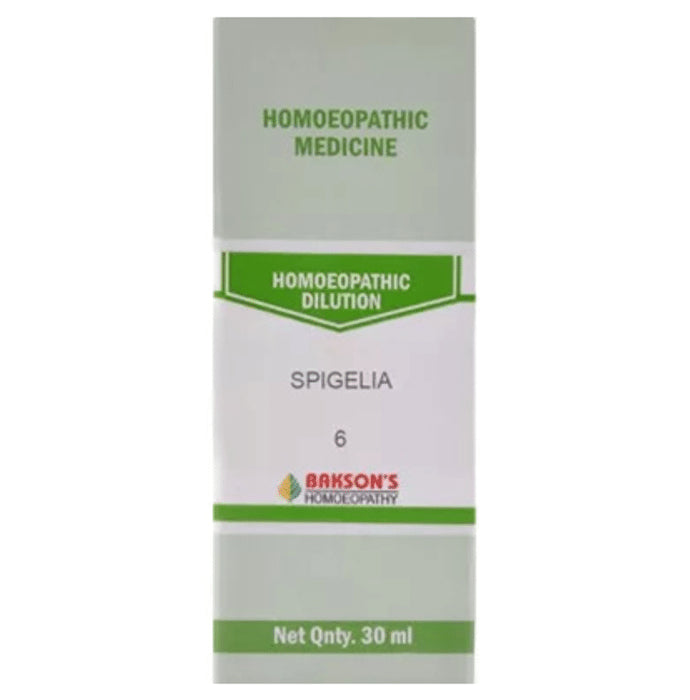 Bakson's Homeopathy Spigelia Dilution 6 CH - Classic Derma
