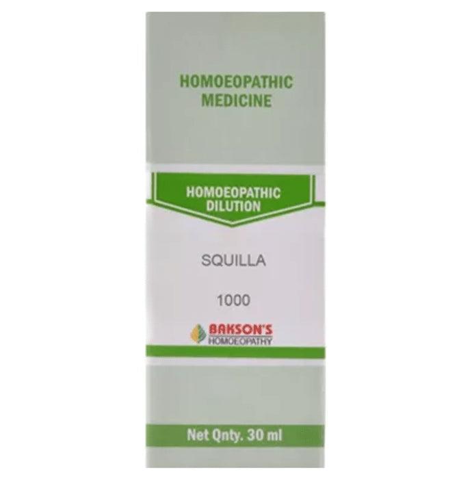 Bakson's Homeopathy Squilla Dilution 1000 CH - Classic Derma