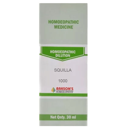 Bakson's Homeopathy Squilla Dilution 1000 CH - Classic Derma