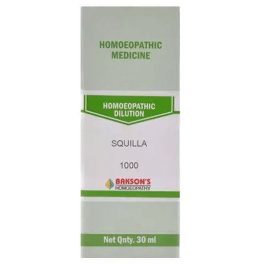 Bakson's Homeopathy Squilla Dilution 1000 CH - Classic Derma