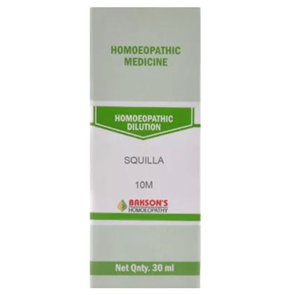 Bakson's Homeopathy Squilla Dilution 10M - Classic Derma