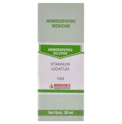 Bakson's Homeopathy Stannum Iodatum Dilution 10M - Classic Derma