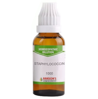 Bakson's Homeopathy Staphylococcin Dilution 1000 CH