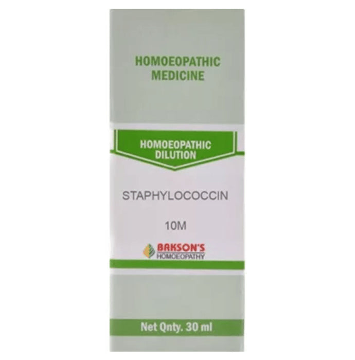 Bakson's Homeopathy Staphylococcin Dilution 10M - Classic Derma