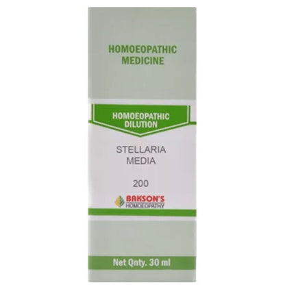 Bakson's Homeopathy Stellaria Media Dilution 200 - Classic Derma
