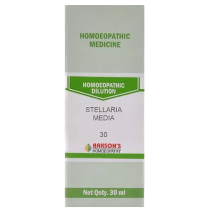 Bakson's Homeopathy Stellaria Media Dilution 30 - Classic Derma