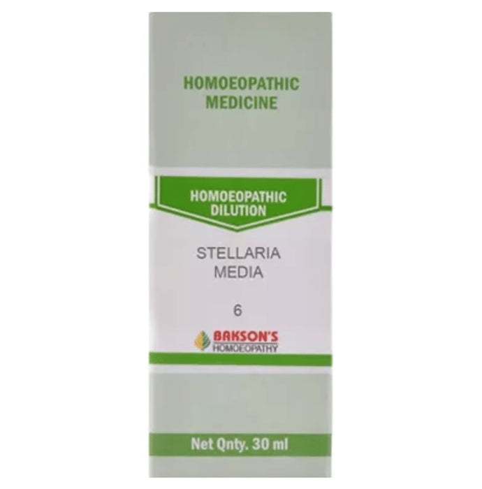 Bakson's Homeopathy Stellaria Media Dilution 6 CH - Classic Derma