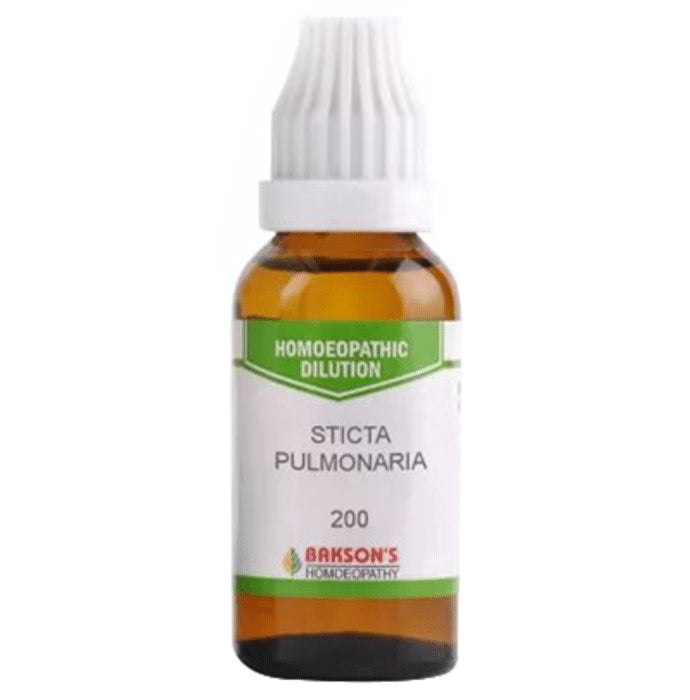 Bakson's Homeopathy Sticta Pulmonaria Dilution 200
